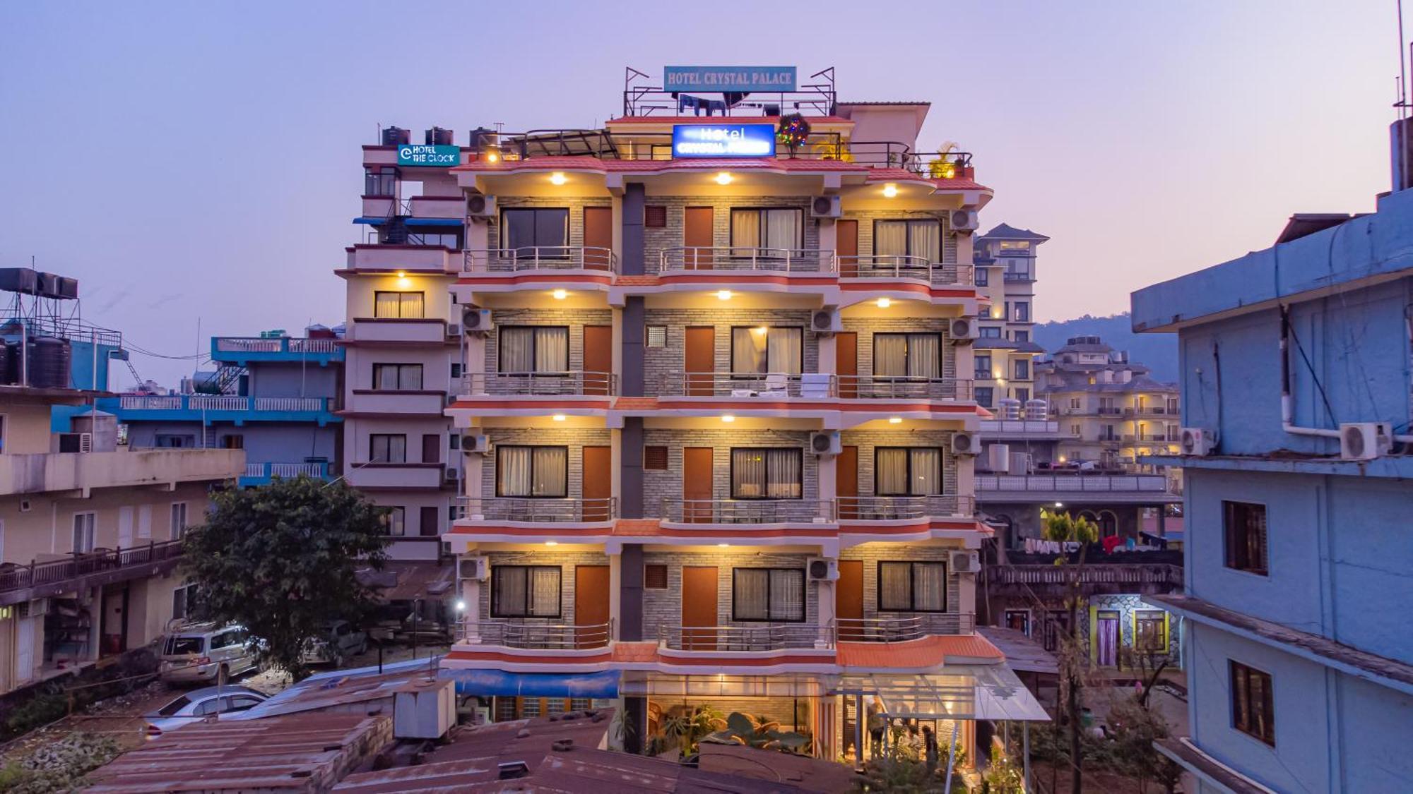 Hotel Crystal Palace Pokhara Kültér fotó